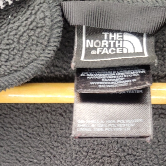The North Face Black Fleece Jacket Size Large - Picture 3 of 3